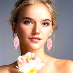 New leather earrings